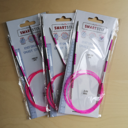 KnitPro SmartStix Fixed Circular Knitting Needles - 100cm
